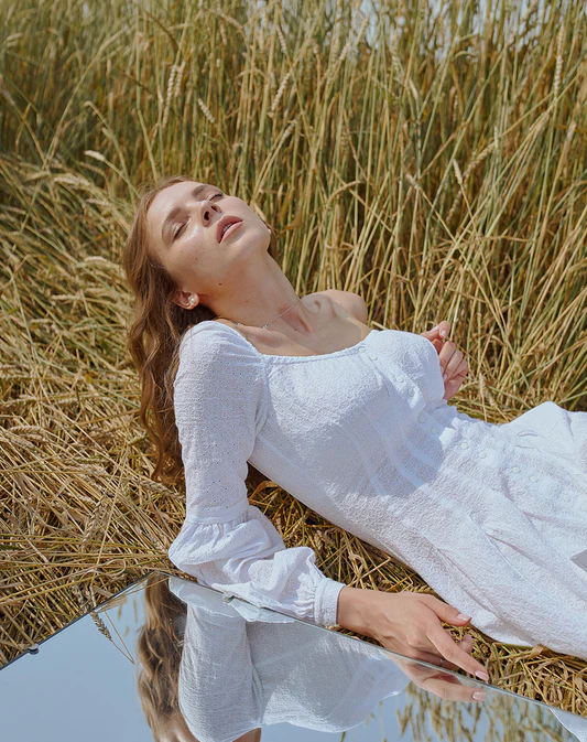 Crossover Midi Dress image
