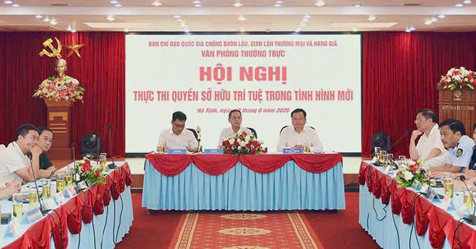 HỘI NGHỊ THỰC THI QUYỀN SỞ HỮU TRÍ TUỆ TRONG TÌNH HÌNH MỚI TẠI HÀ TĨNH image