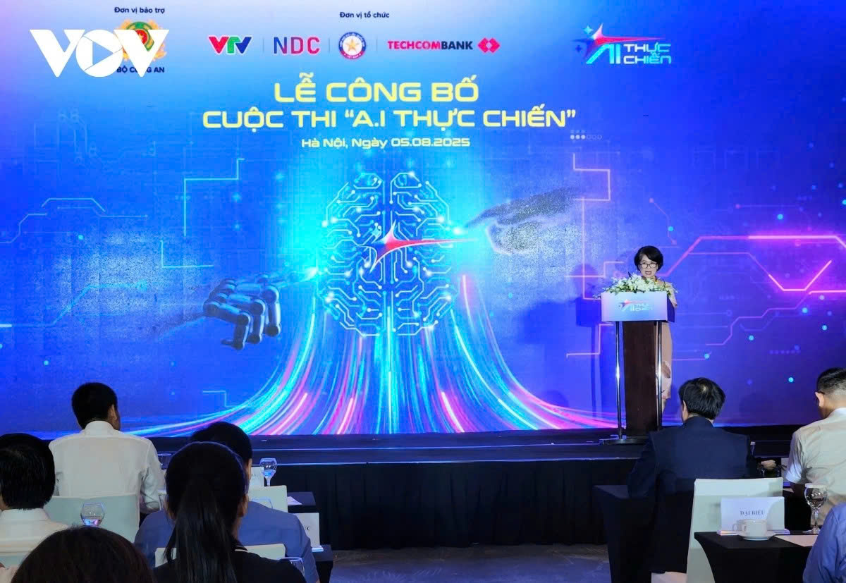 Công bố cuộc thi 'AI thực chiến' dưới sự bảo trợ của Bộ Công an image
