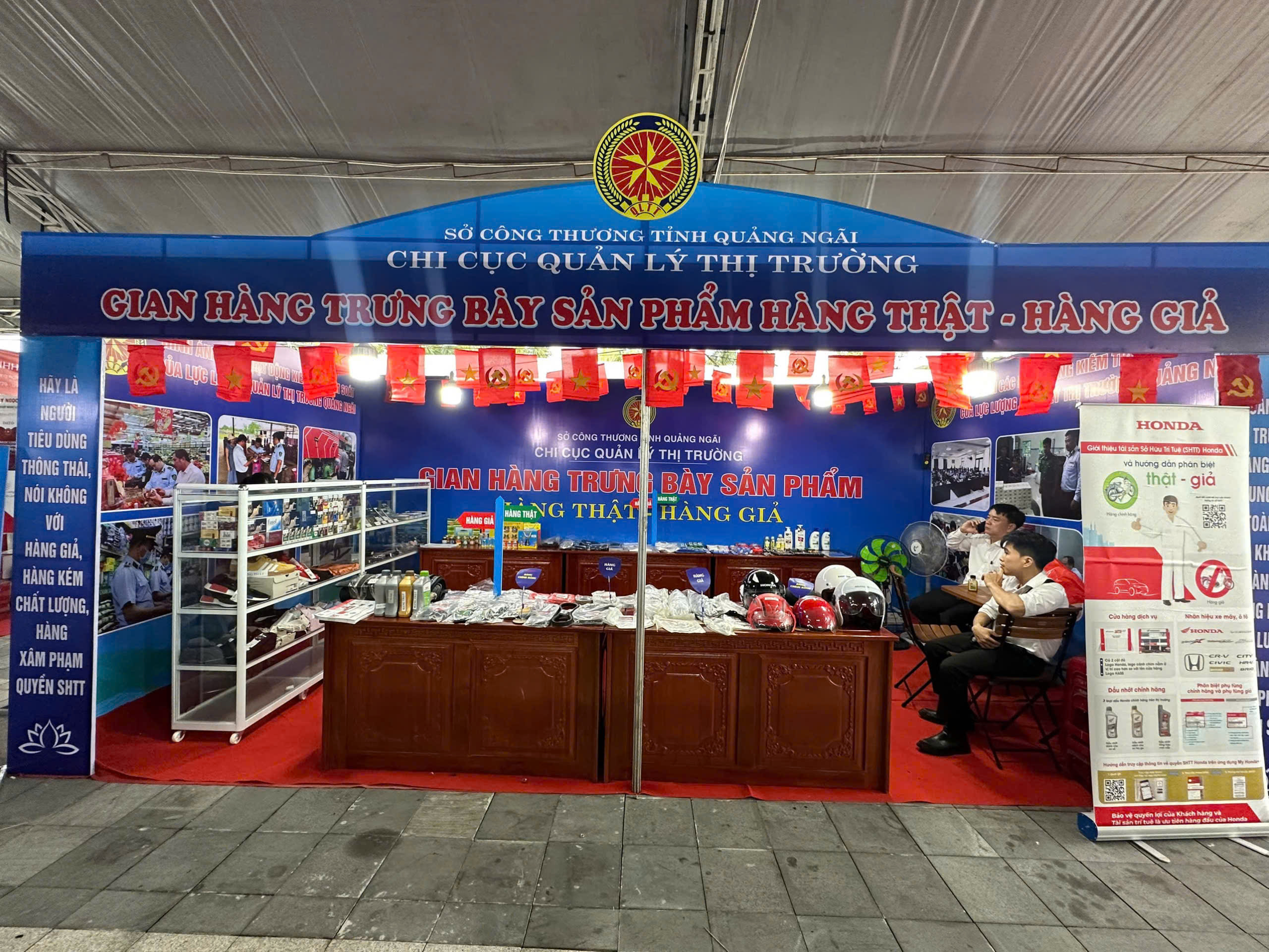 TRẢI NGHIỆM GIAN HÀNG PHÂN BIỆT HÀNG THẬT - HÀNG GIẢ TẠI HỘI CHỢ image